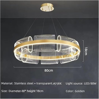 💎 Modern Crystal Chandelier Light ✨ | Luxury Ceiling Hanging Lamp 🌙🏡