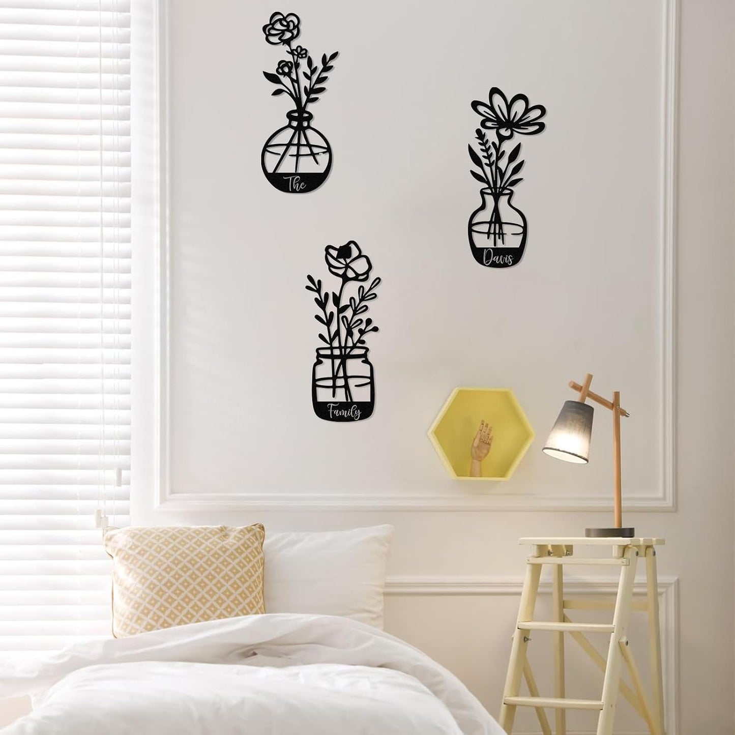 Minimalist Flower Night Light 🌸 Bedroom Decor Lamp