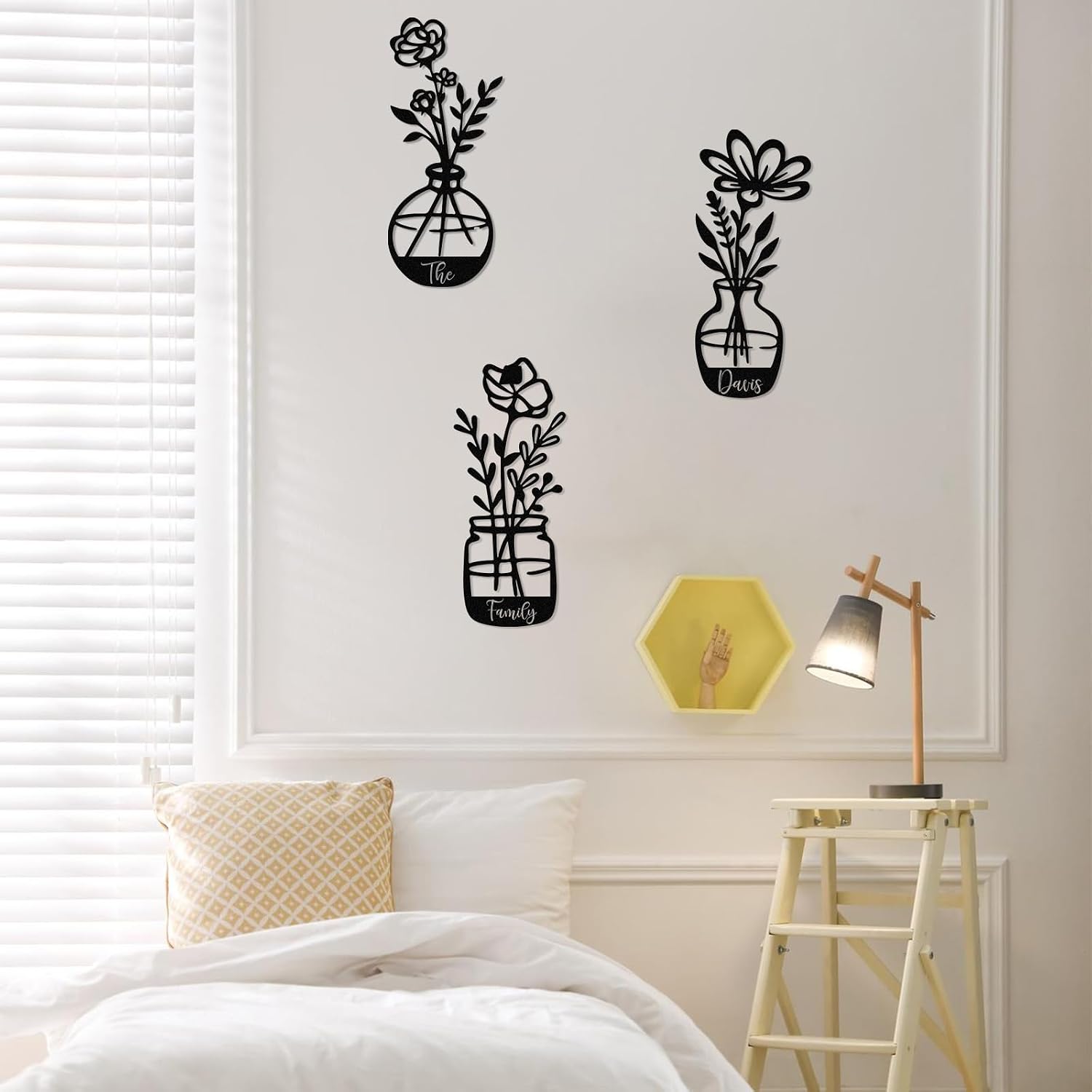 Minimalist Flower Night Light 🌸 Bedroom Decor Lamp