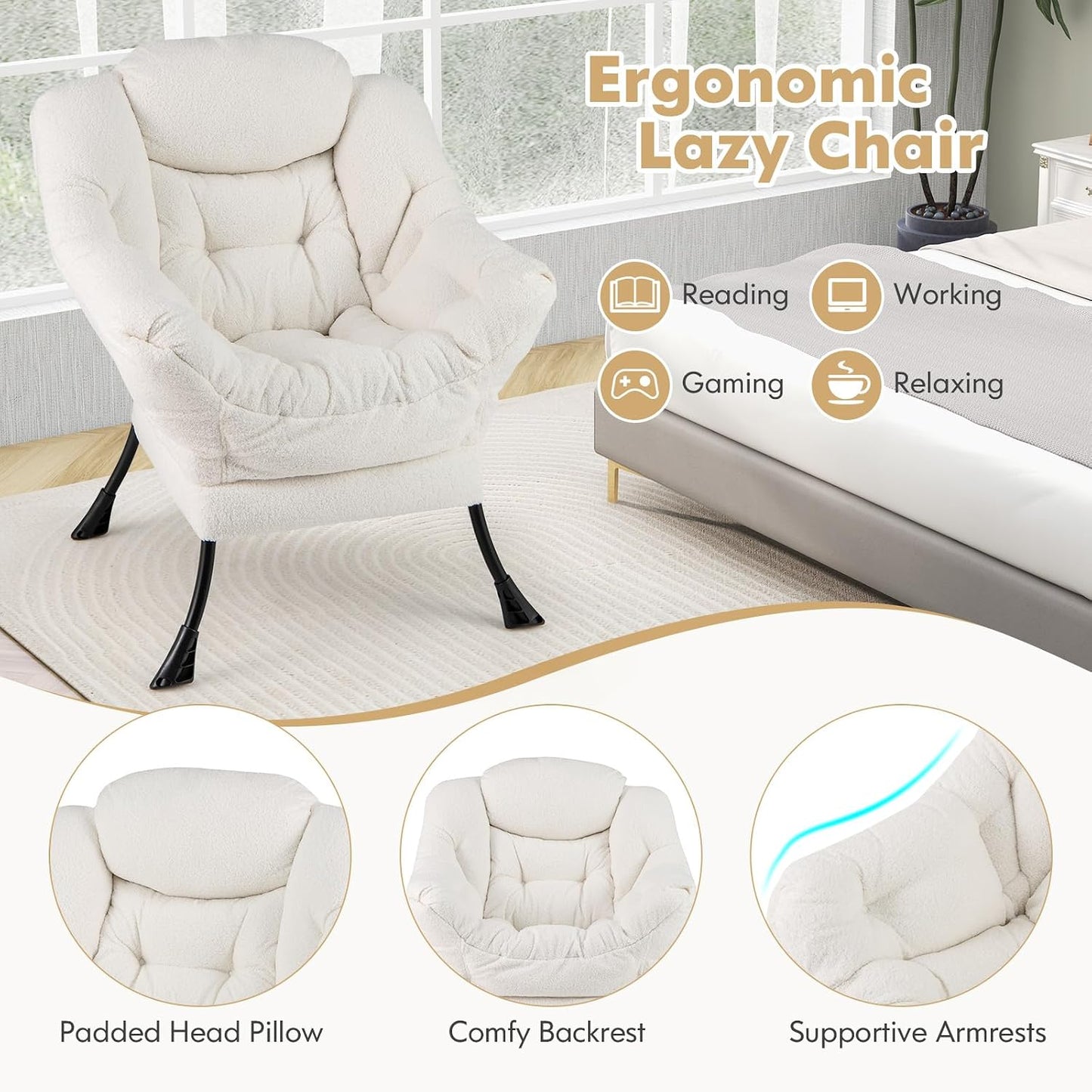 Modern Upholstered Storage Bench 🧺✨ | Entryway Seat with Hidden Storage & Armrests
