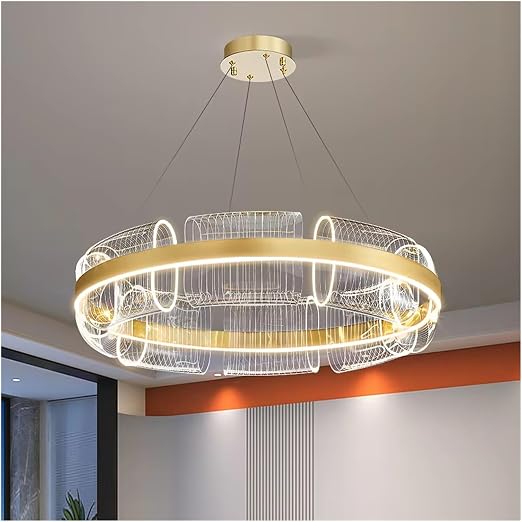 💎 Modern Crystal Chandelier Light ✨ | Luxury Ceiling Hanging Lamp 🌙🏡